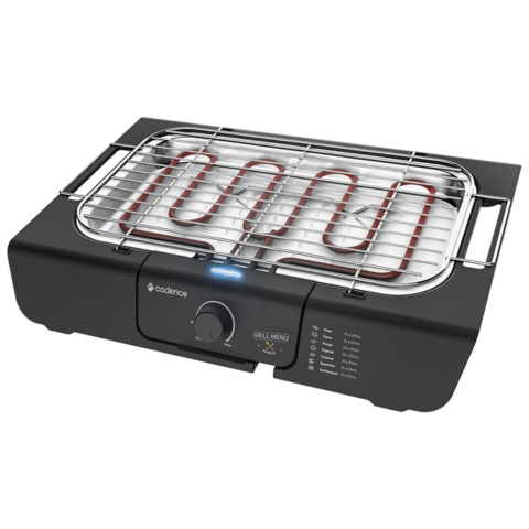 Churrasqueira Elétrica Grill Menu Cadence